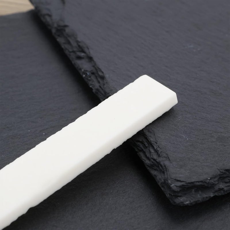 Briny River 5pcs Unbleached Bone Blank Saddle 86 * 11 * 3.7mm for Folk Guitars and Electric Guitars - Image 5